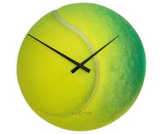NeXtime laikrodis 8803 Roger, Ø30 cm, sieninis, geltonas