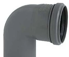 Nicoll Nordic As Ht-Pp (Amax Pro) Ø40 mm x 87,5° pilka lenkta jungtis