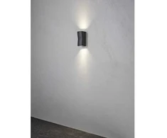 Nielsen_Light UOSIENOS SIENINIS ŠVIESTUVAS, ANTRACITO PILKAS, AUKŠTAI/ŽEMAI ŠVIESIAMAS
