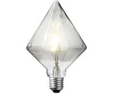Nielsen_Light DEKORATYVINĖ LED LEMPUTĖ 3W DIAMOND TAMSIAI TONUOTAS STIKLAS