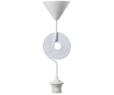 Nielsen_Light Tvirtinimo rinkinys, baltas, pakabinamam šviestuvui, E27, 2,0 metrai