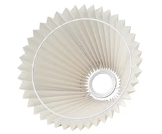 Nielsen_Light Klostuota pertvara „EMMA PISO“ sieninis/pakabinamas šviestuvas, 18 cm, kreminės spalvos