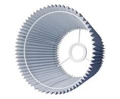 Nielsen_Light Klostuota širma „EMMA VILLA“ sieninė/pakabinama šoninė siena, 18 cm, mėlyna