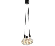 Nielsen_Light „Cluster“ pakabukas K5 su stogeliu, juodas matinis