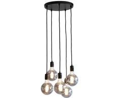 Nielsen_Light Pakabukas K9, 30 cm skersmens, 5 lizdai, matinis, juodas