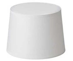 Nielsen_Light Šviestuvo gaubtas „Emma Cabana“, 14,5 cm aukščio, baltas
