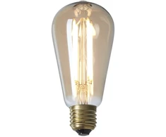 Nielsen_Light LED 4W dekoratyvinė lemputė „Drop de Prabangi“ auksinio stiklo