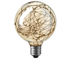 Nielsen_Light LED lemputė 4W GLOBE BASIC auksinio stiklo Ø125