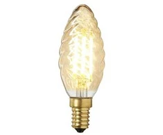 Nielsen_Light 3 W auksinė žvakė susukta - 220 liumenų - K 2200
