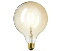 Nielsen_Light LED lemputė 4W GLOBE BASIC auksinio stiklo Ø125