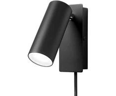 Sieninis šviestuvas Nielsen_Light SIENINĖ LEMPA EGO JUODA