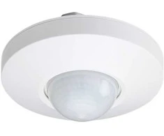 Niko 350-100111, Pasyvus infraraudonųjų spindulių (PIR) jutiklis, Laidinis, 9 m, Lubinis, Vidinis, Baltas