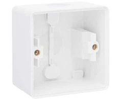 Niko 1 modulio pagrindas, IP55, baltas