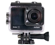 Nilox DUAL S, 4K Ultra HD, CMOS, 13 MP, 60 kadrų per sekundę, 1050 mAh, 68 g