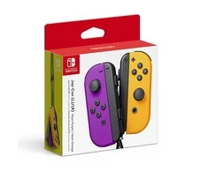 „Nintendo“ oficialus „Switch“ – „Joy-Con“ valdiklių pora – neoninė violetinė/neoninė oranžinė (JP) („Switch“)