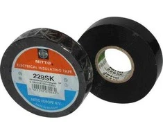 NITTO PVC tape 228SK juodas 25mm x 20m