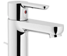 Nobili HV maišytuvas su BV - chromuotas, 1 svirtimi, lanksti žarna 3/8"