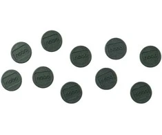 Magnetai Nobo, 24mm, juodos spalvos, 10 vnt./pak.