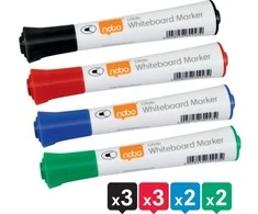 Nobo Glide Ink skirtingos spalvos 10 vnt