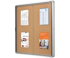 Nobo Gablota korkowa wewnętrzna Premium Plus 12xA4 (drzwiczki przesuwne)