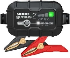 NOCO GENIUS2EU 2A akumuliatoriaus įkroviklis 6V ir 12V, palaikytojas ir desulfatorius
