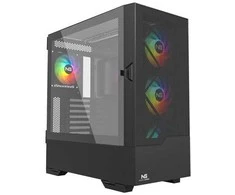 „Nordic Gaming NGC-1167“, Bokštas, PC, Juoda, ATX, micro ATX, Mini ATX, Žaidimams, Kelių įrenginių
