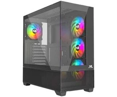 „Nordic Gaming NGC-1150“, Bokštas, PC, Juoda, ATX, micro ATX, Mini ATX, Žaidimams, Kelių įrenginių
