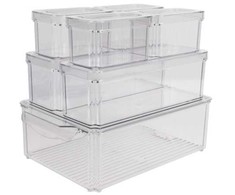 Plastikinių talpų rinkinys Nordic Quality 7 vnt / 2360037