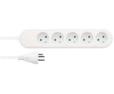 Nordic Quality DK 5 kontaktų kištukas su įžeminimu (3x1,5 mm²), 1,5 m