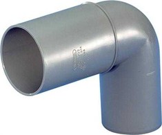 Wavin 40/32x88,5° WAFIX PP pilkas kampinis vandens uždoris