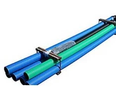 Nendrinė virvelė 110 mm. 1 x 15 m - pilnai paruošta. Gravitacijai. Wavin PE