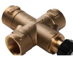 Lemvigh Muller 3/4" T formos jungtis 35–65 °C