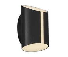 Sieninis šviestuvas Kinkiet Nordlux Nordlux Grip Smart, paviršius, cilindras, 1 lemputė (-ės), IP54, juoda