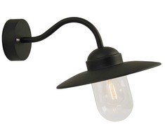Nordlux Liuksemburgas, Lauko sienų / lubų šviestuvai, Juoda, Metalas, IP54, Paviršinis, Universalus