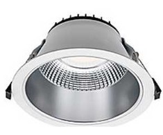 Nordlux NDL190-A įleidžiamas šviestuvas 3200lm - 930/940 60° 23W išpjova Ø160-175 IP54 IK03 su maitinimo bloku, baltas