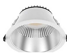 Nordlux NDL235-A įleidžiamas šviestuvas 3900lm 930/940 60° 30W išpjova Ø195-210 IP54 IK03 be maitinimo šaltinio baltas