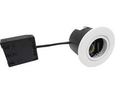 Nordtronic Greito montavimo įleidžiamasis šviestuvas G2 GU10 ø87 baltas