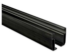Novotegra surinkimas C formos bėgelis 47-2 2,20 metro aliuminio (52 x 47 mm). Bėgelis naudojamas čerpių, trapecinių ir eternito stogams.