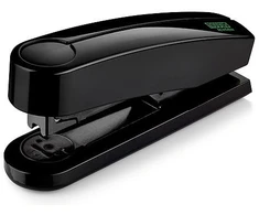 Novus B4 re+new, 40 lapų, Juoda, 24/6, 24/8, 26/6, 26/8, Metalas, Plastikas, 80 g/m², 6,5 cm