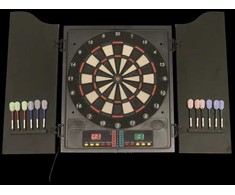 Falk Dartskive elektronisk i dartskab med dartpile NORDIC Games (809-073)