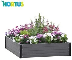 Nsh Nordic HORTUS pakeltos lysvės iš WPC 24x110x110cm (210-932)