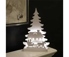 Nsh Nordic Kalėdinis 3D LED siluetas su rogių motyvu NORDIC WINTER (780-552)
