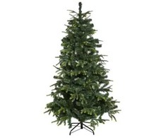 Falk Choinka sztuczna PE/PVC ALVA, Klasse A, 170x116 cm u/LED NORDIC WINTER (780-205)