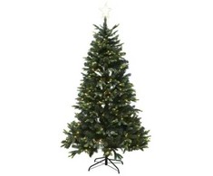 Falk Choinka PE/PVC LIFA Klasa A+ 180x122 cm su LED i gwiazdą NORDIC WINTER (780-235)