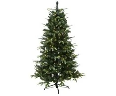 Nsh Nordic Dirbtinė Kalėdų eglutė PE/PVC "VIGA", A klasė, 140x96 cm su LED lempute NORDIC WINTER (780-213)