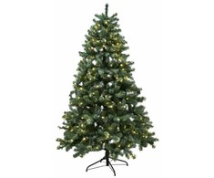 Nsh Nordic Dirbtinė Kalėdų eglutė iš PVC "ASH", B+ klasė, 300x188 cm su LED šviesa NORDIC WINTER (780-139)