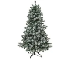 Nsh Nordic Dirbtinė Kalėdų eglutė iš PVC "ŠERKŠNA" su sniegu, B+ klasė, 180x118 cm su LED lempute NORDIC WINTER (780-162)