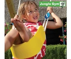 Nsh Nordic Jungle Gym Sling Swing lengva sėdynė, geltona, pilnas komplektas (805-099)