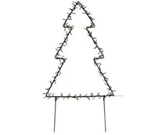 Nsh Nordic Metalinė Kalėdų eglutė su 175 LED lemputėmis, 75 cm (780-041)