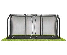 Nsh Nordic Salta batutas „Royal Baseground“ 305 x 214 cm, juodas, su apsauginiu tinklu (805-831)